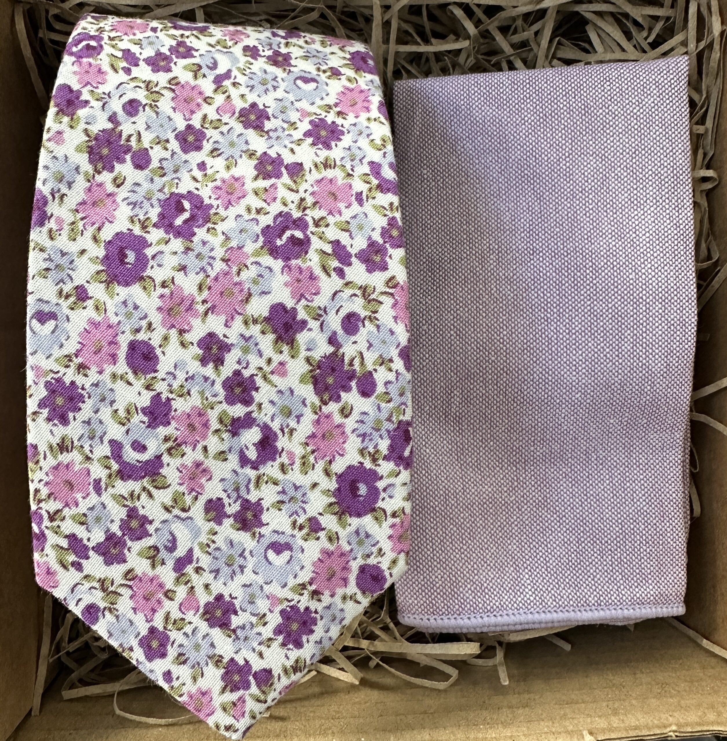 The Mulberry Tie, Bow Tie and Pocket Square Set