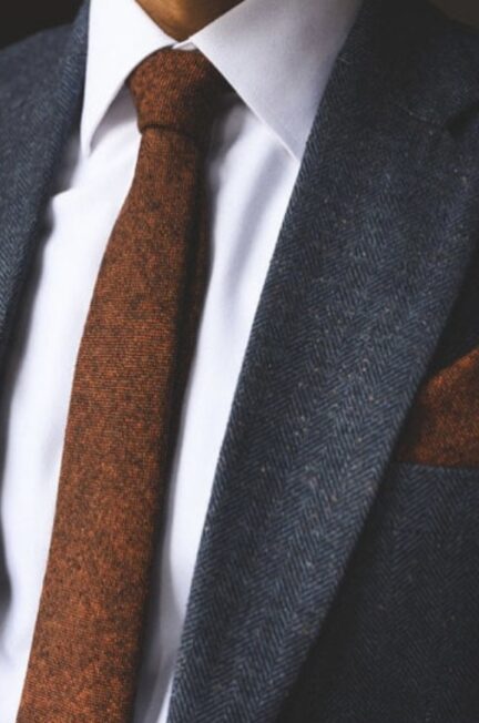 Cool Vibes: Rock Your Look with the Barberton Dusky Blue Tie