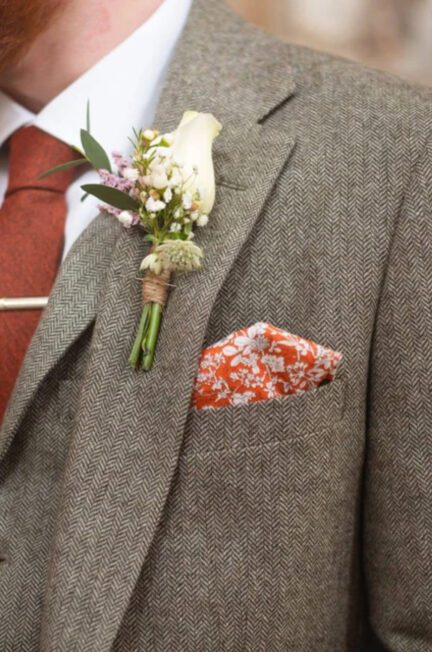 The Sage Tie and Pocket Square