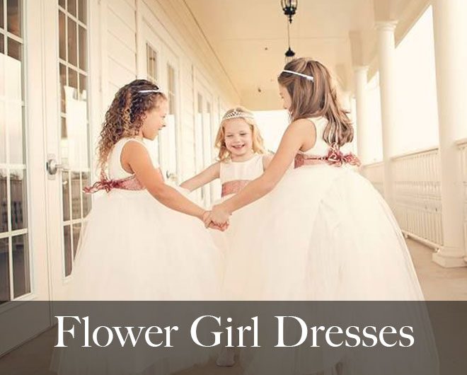 Flower girl wedding dresses